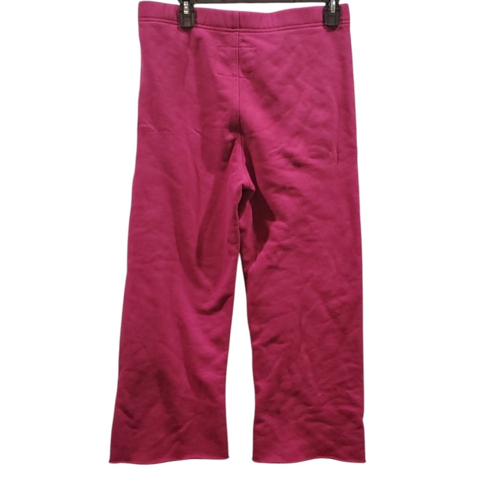 Frank & Eileen Raspberry Drawstring Cropped Capris - Picture 2 of 4
